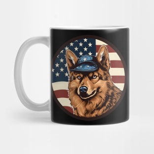 Patriotic Finnish Spitz Mug